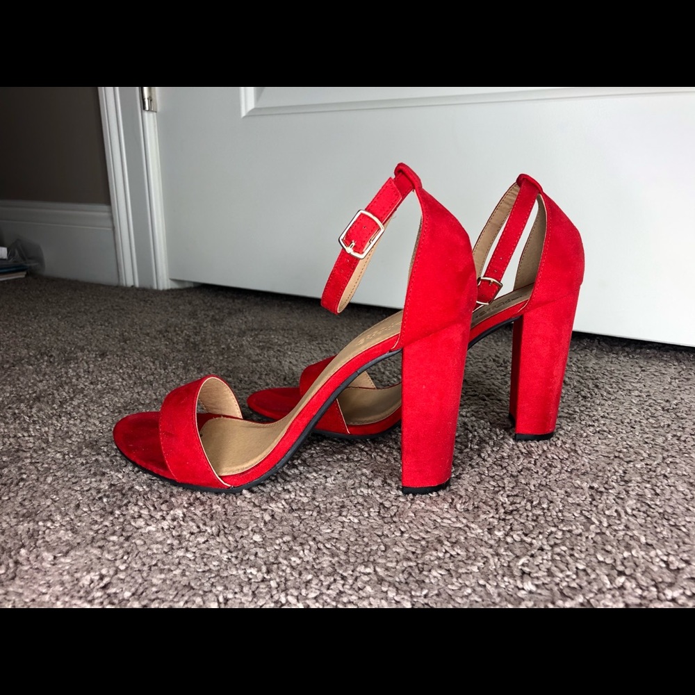 Classic strappy heels